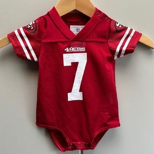 SF 49ers Colin Kaepernick 3/6 Months Onesie Jersey